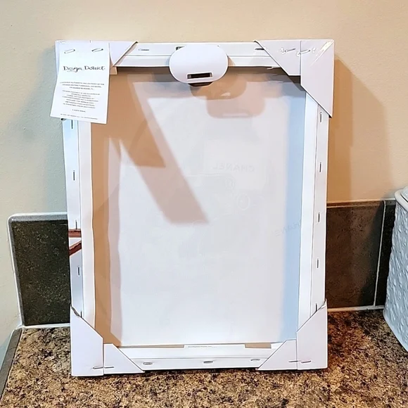 Chanel Hobo Satchel Cosmetic Design Canvas Wall Art Decor 14x11 - Picture 4 of 6